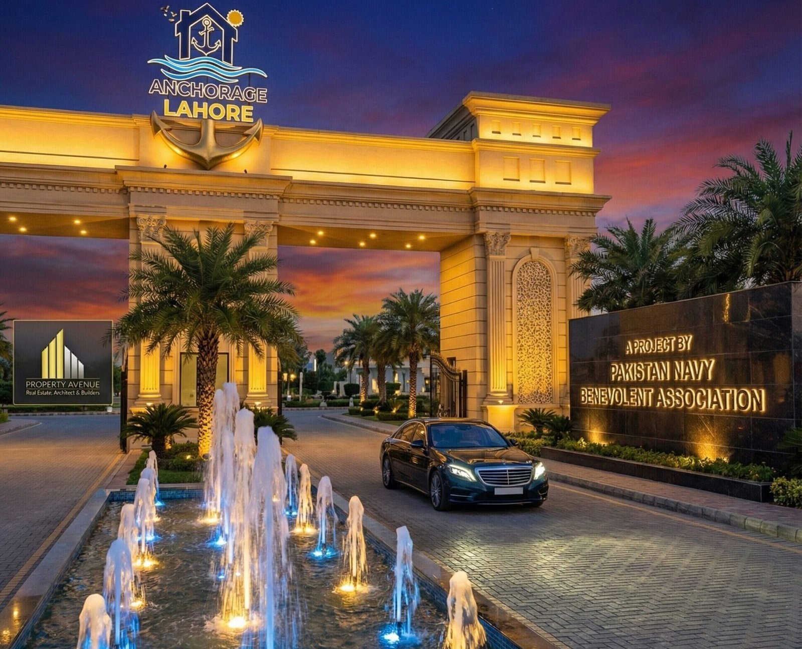 Naval Anchorage Lahore Main Entrance